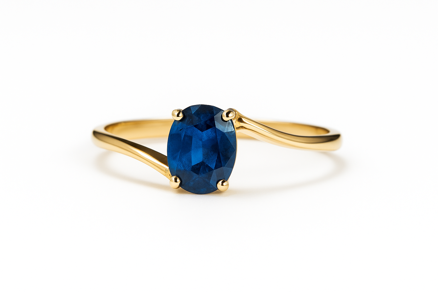 Oval Sapphire Ring
