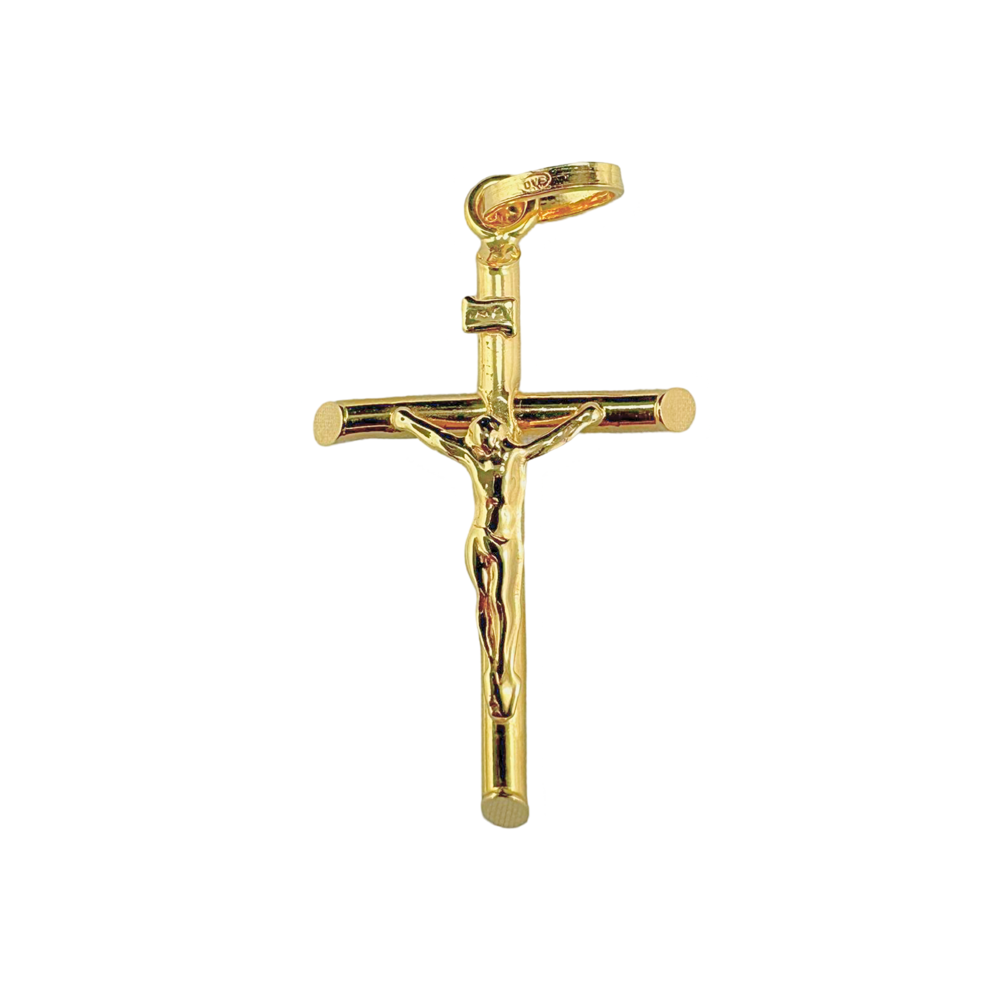 Crucifix Cross Pendant in 10K Gold