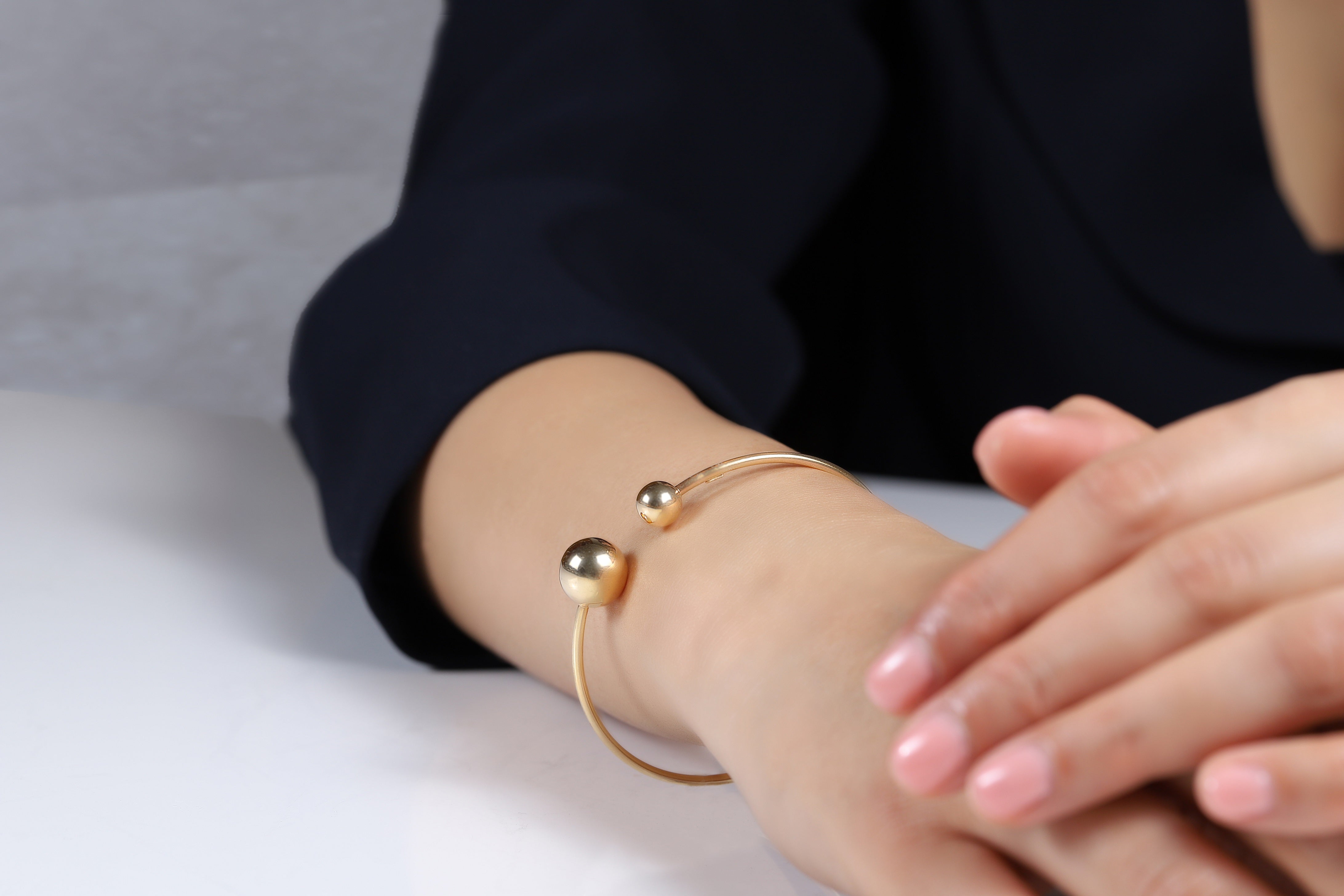 Gold Balls Bracelet - Dearest Diamonds