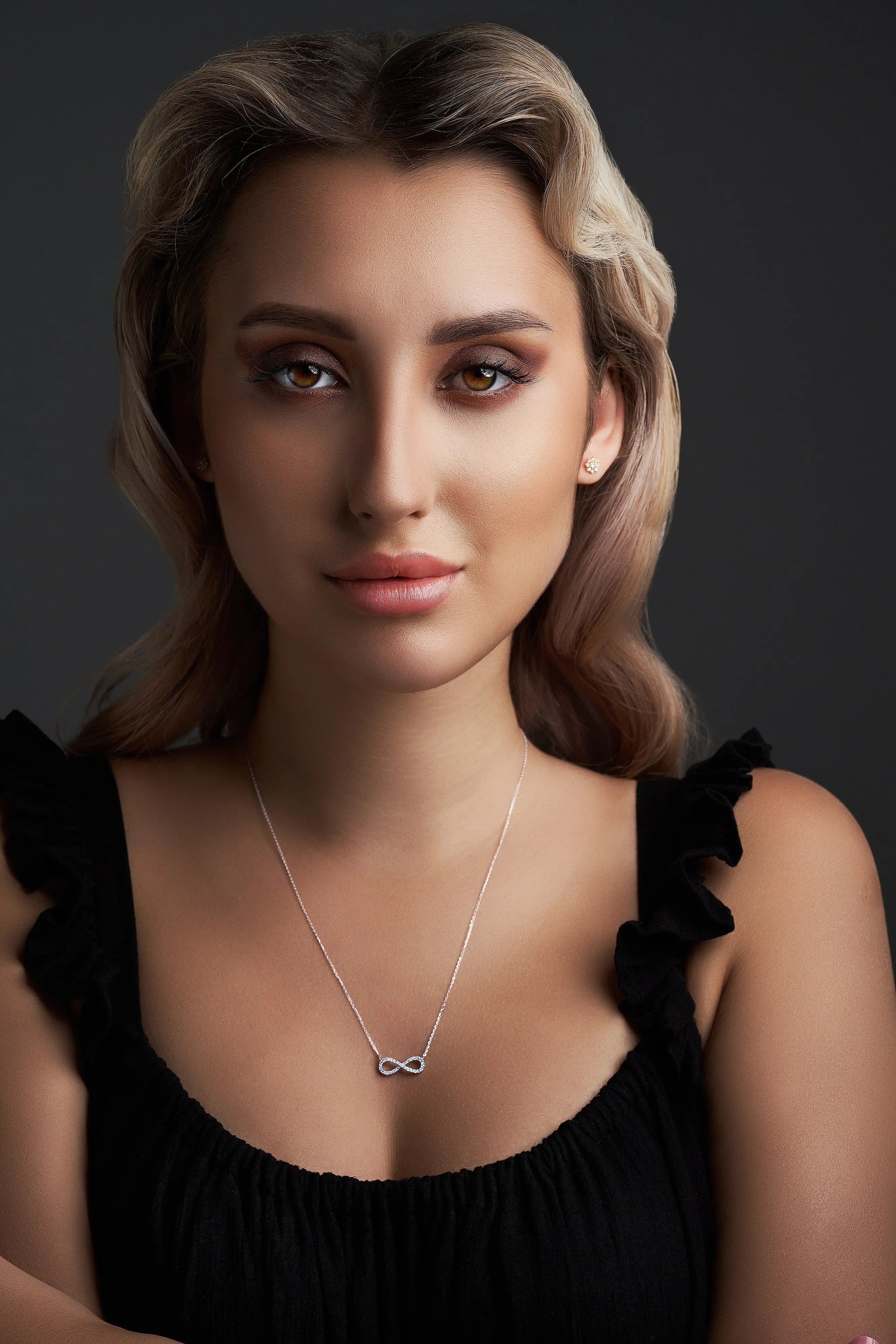 Sparkling Infinity Necklace - Dearest Diamonds