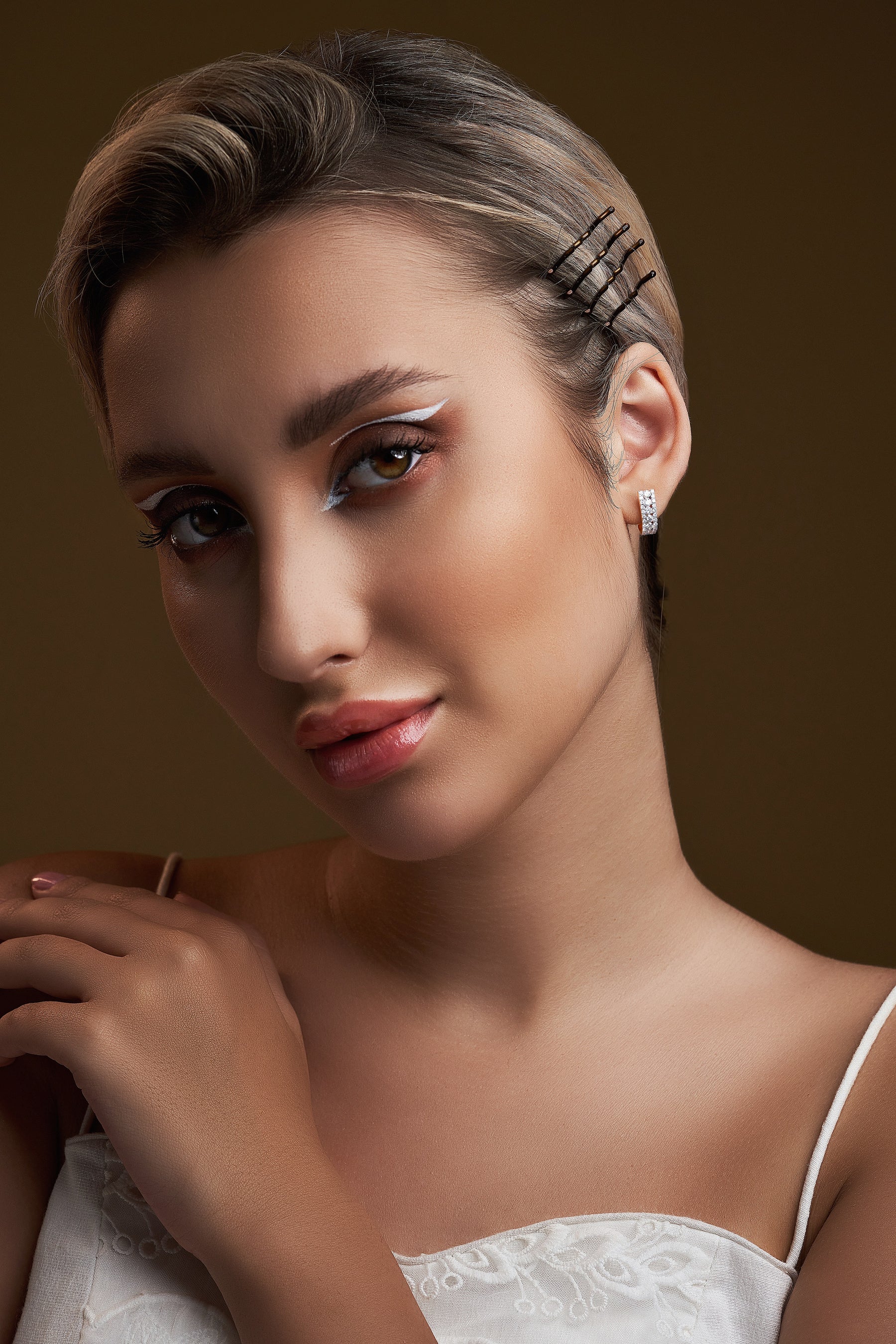 Luxury Half Huggie Earrings - Dearest Diamonds