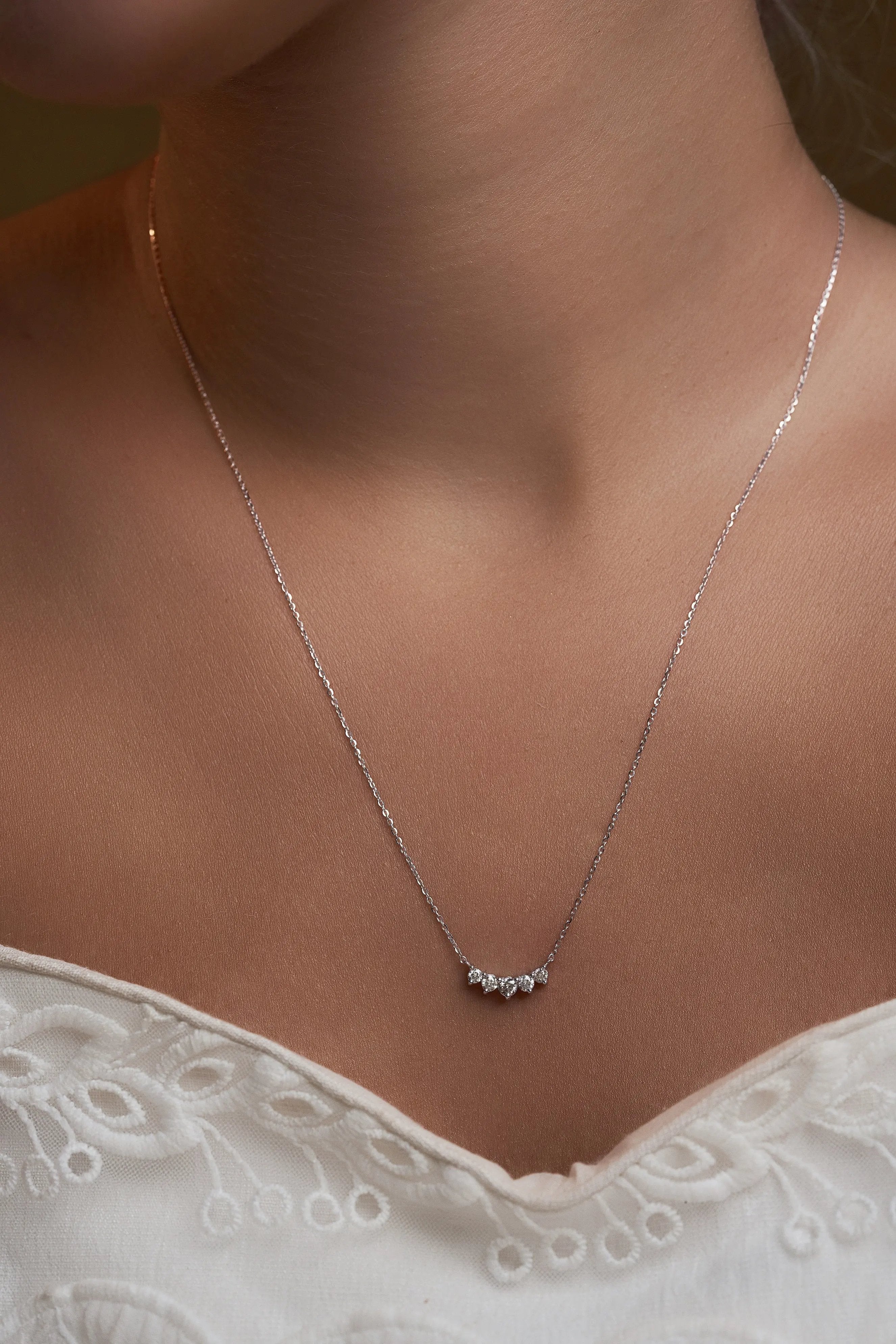 Sunlight Diamond Necklace - Dearest Diamonds