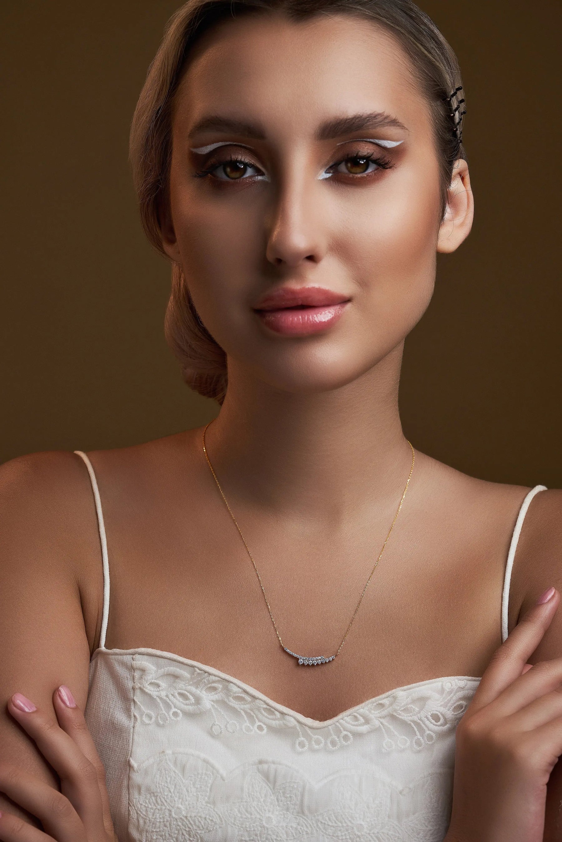 Double-line Diamond Necklace - Dearest Diamonds