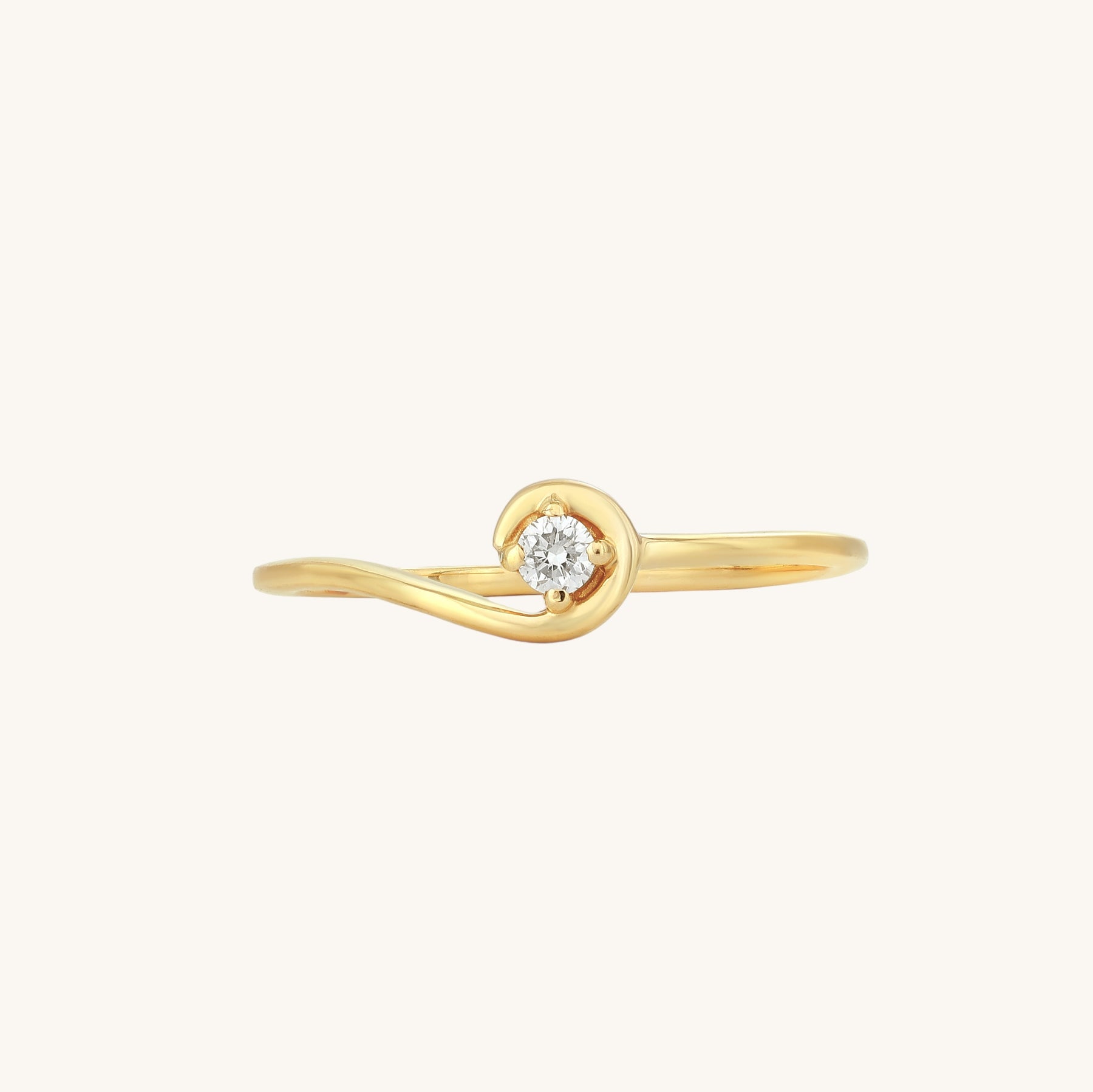 The Wrapped Diamond Ring - Dearest Diamonds