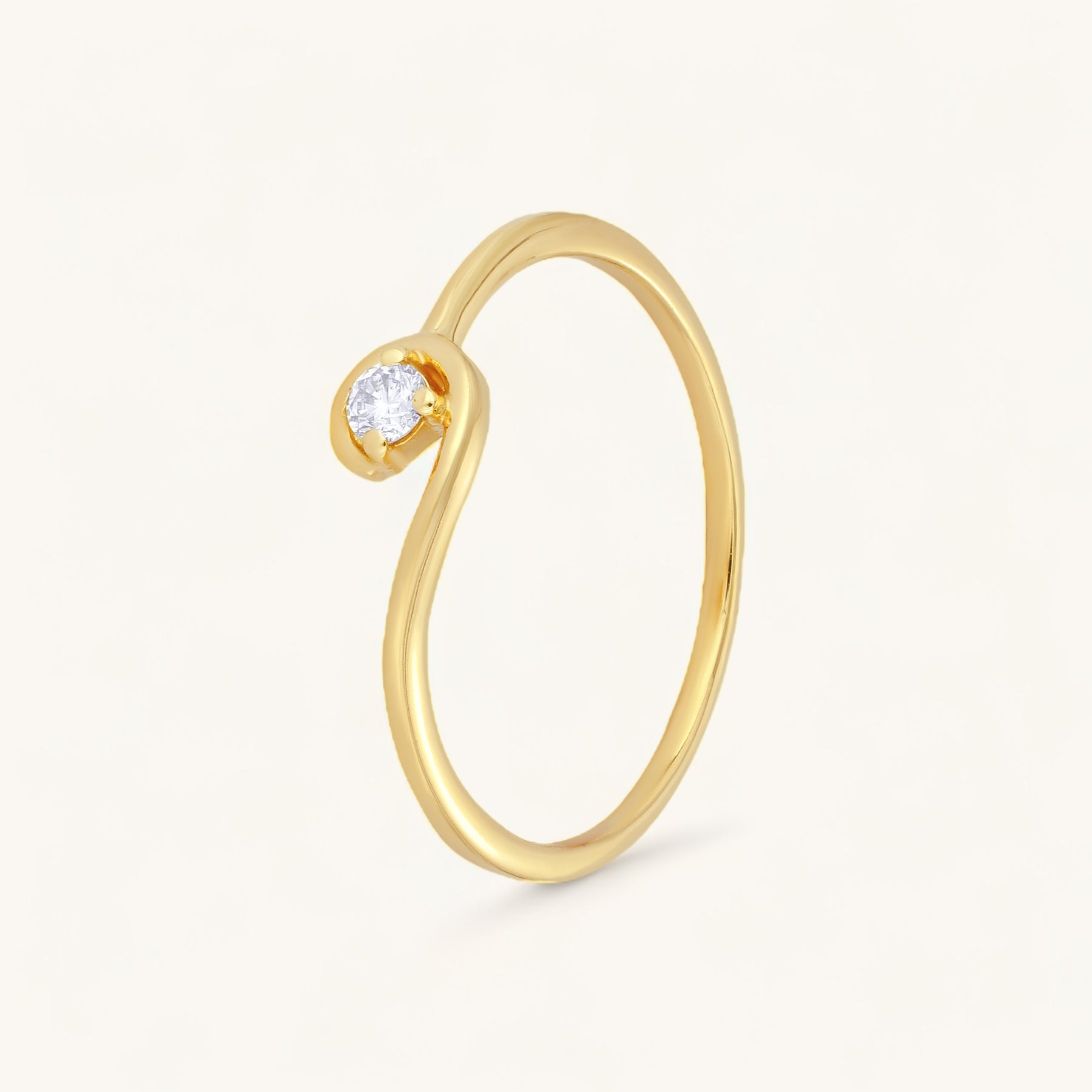 The Wrapped Diamond Ring - Dearest Diamonds