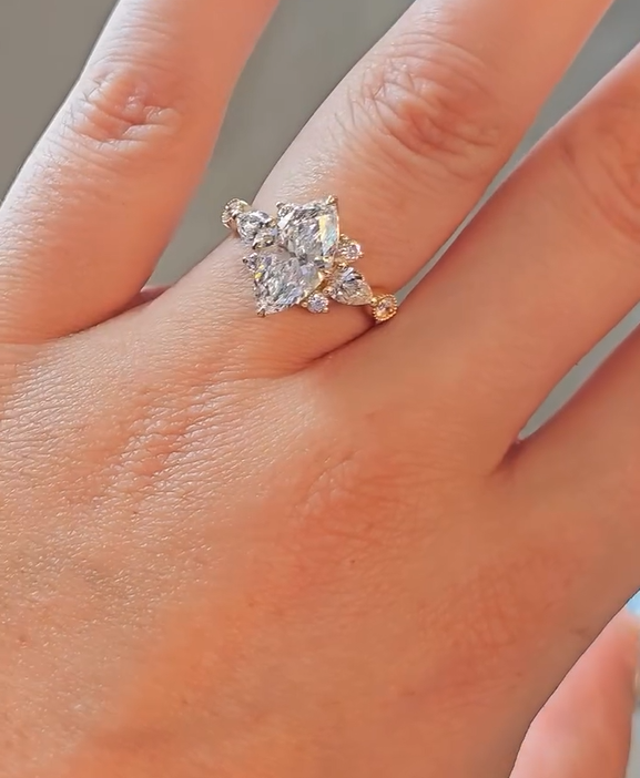 3 Carat Marquise Diamond Ring