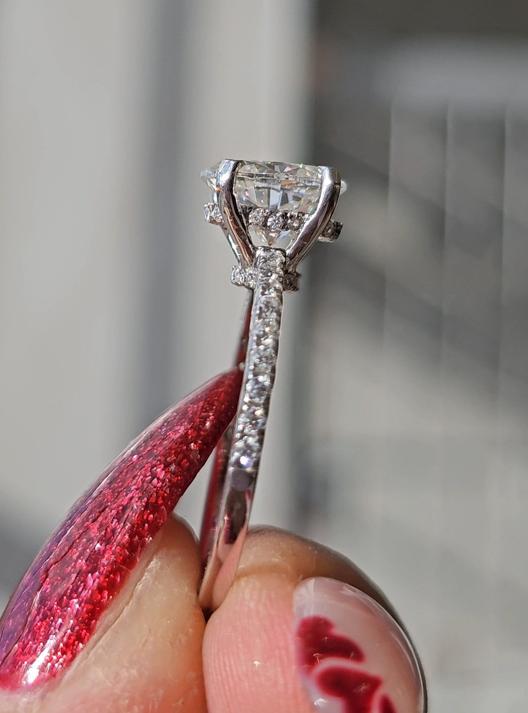 The Pavé Oval - Dearest Diamonds