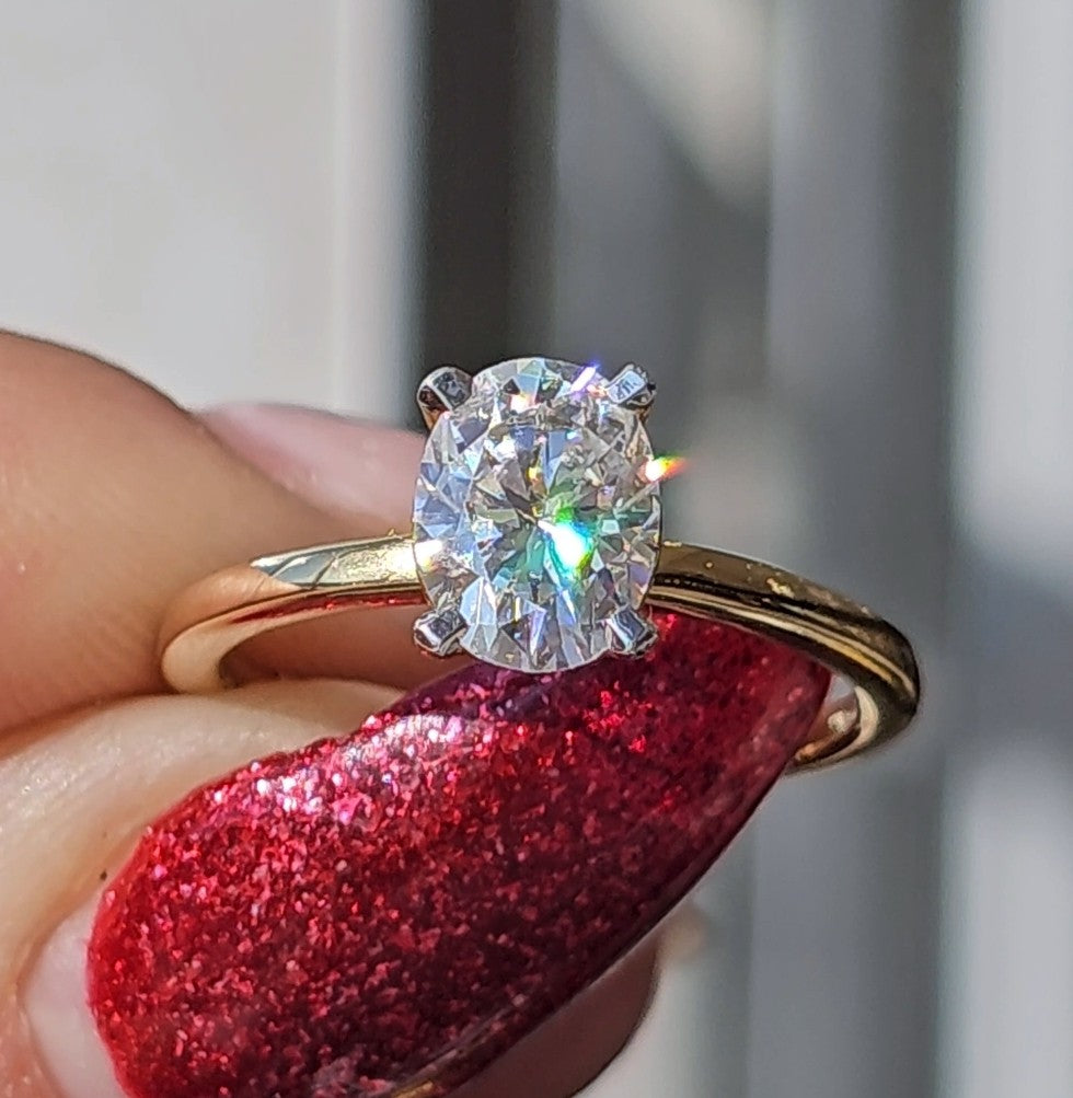 Classy Oval - Dearest Diamonds