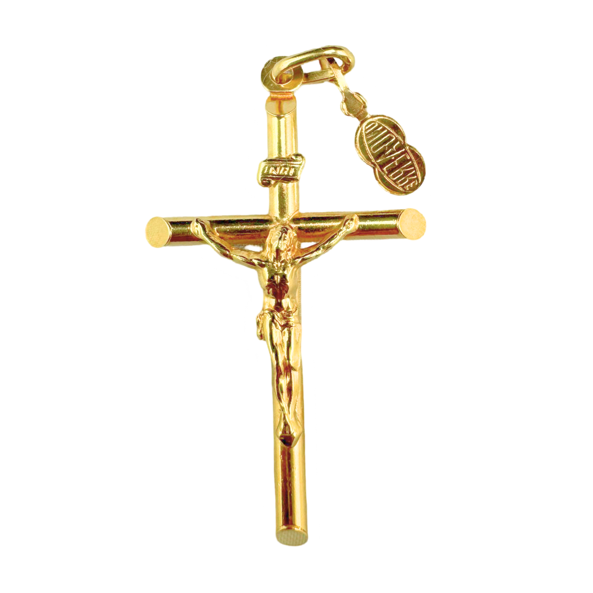 Crucifix Cross Pendant in 18K