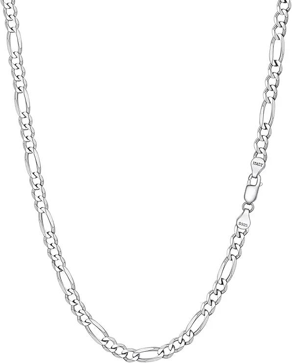 Chain Necklace in Solid Sterling Silver