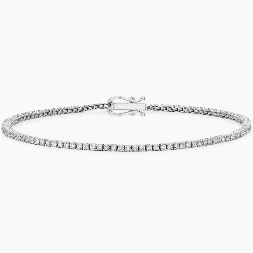 Petite Round Tennis Bracelet - Dearest Diamonds