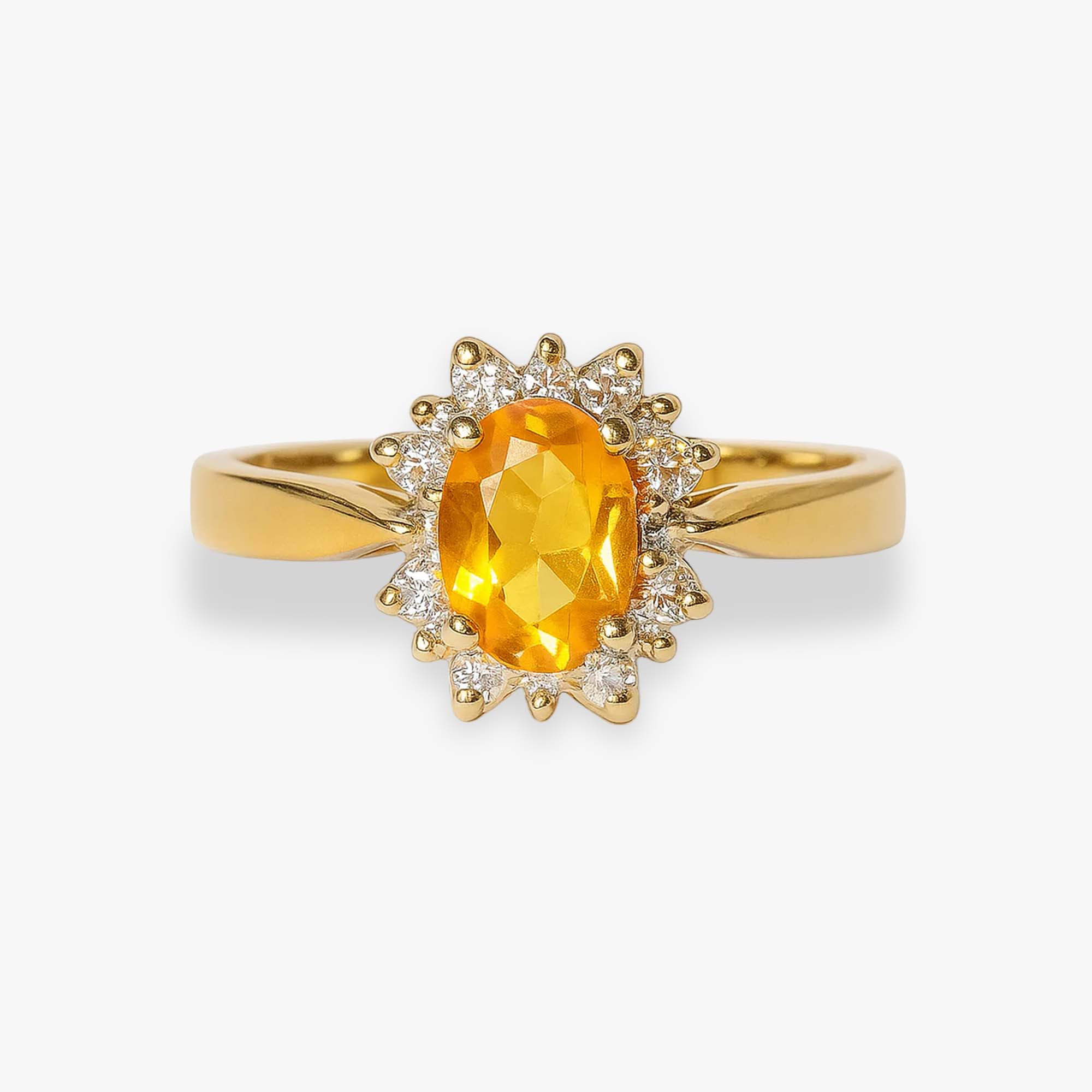 Yellow Sapphire Ring